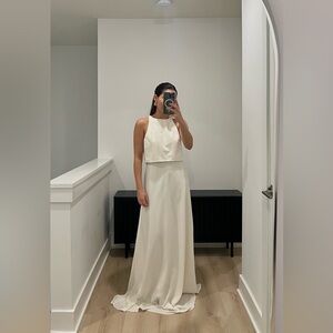 Anthropologie Jill Stuart Iva Crepe Maxi - Size 4